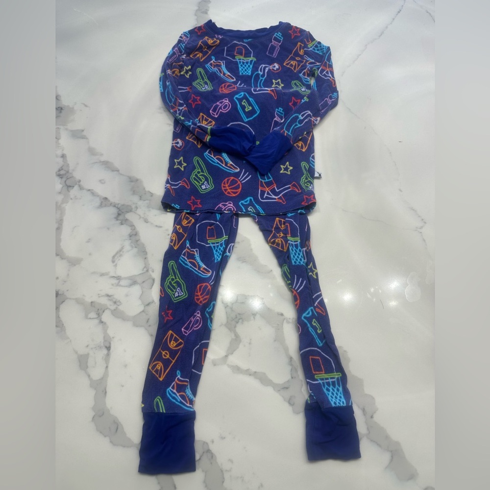 3T Kiki and Lulu Bamboo Basketball Pajamas